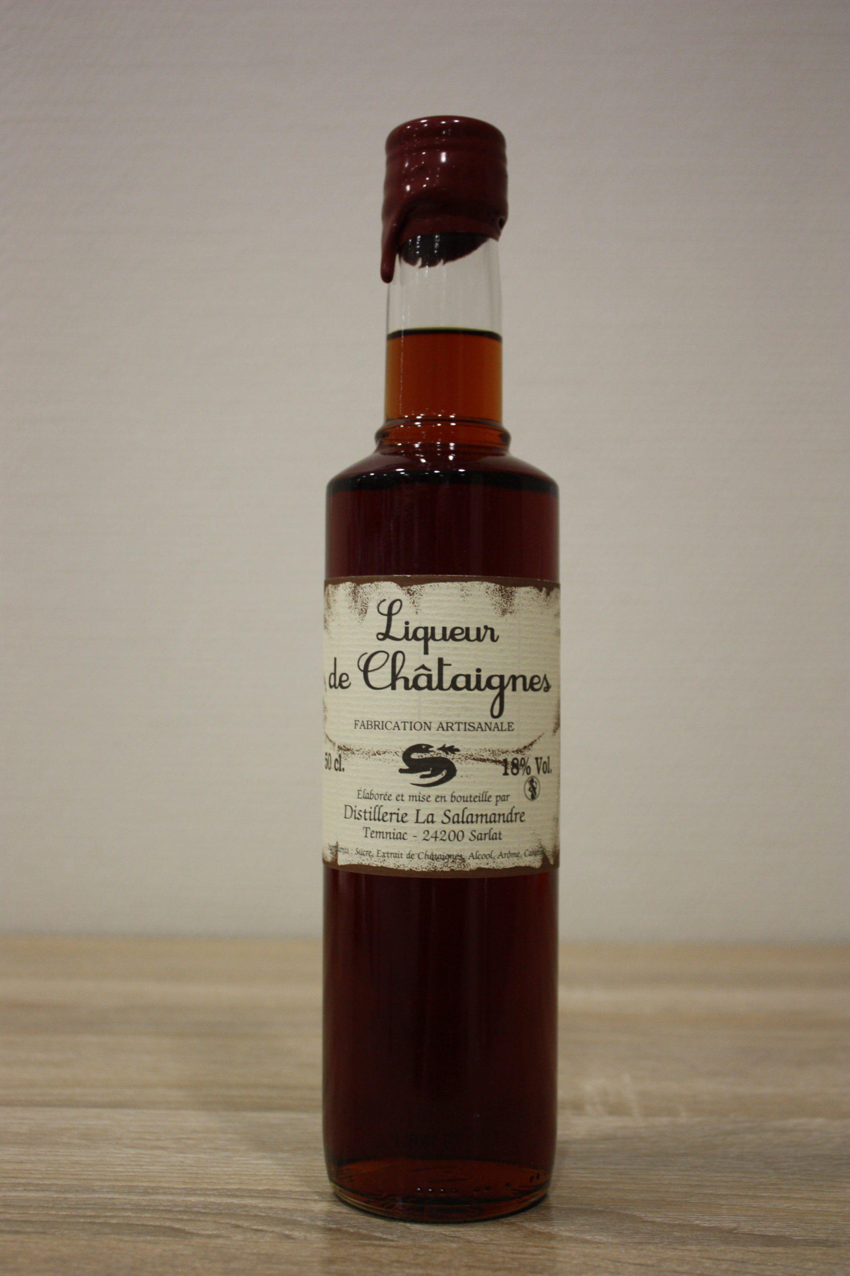 Liqueur de chataigne Salamandre 50Cl - 18° - LA FERME D'OBJAT, épicerie  fine et fromagerie à Objat près de Brive